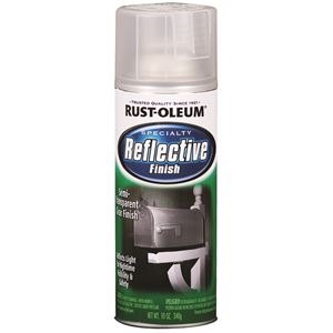 Rust-Oleum  Specialty  Clear  Semi-Transparent  Reflective Finish Spray  10 oz.