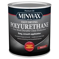 Minwax Warm Gloss Fast-Drying Polyurethane 1 qt. 