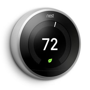 Nest Learning Thermostat - 3rd Generation Built In WiFi Heating and Cooling