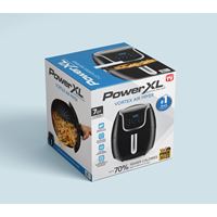 PowerXL Vortex Black 7 qt. Programmable Digital Air Fryer 