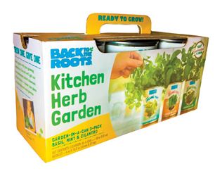  Back To The Roots Kitchen Herb Garden Assorted Herbs Grow Kit 3 pk 