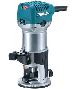 Makita RT0701C Compact Router, 6.5 A, 10,000 to 30,000 rpm Load Speed