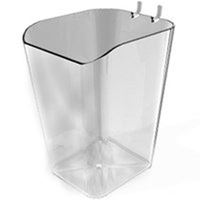 Southern Imperial Visi-Bin RPDMP-404560 Peg Cup, Hybrid Styrene, 4 in L, 4 in W, 6 in H, Pack of 5 
