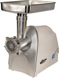 Weston 33-0201-W Electric Meat Grinder and Sausage Stuffer, 120 V, Silver 