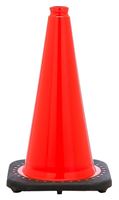 JBC Revolution RS RS70032C Traffic Safety Cone, 28 in H Cone, PVC Cone, Fluorescent Orange Cone 