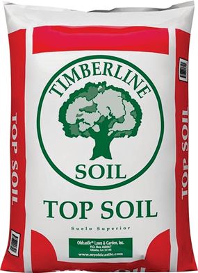 TIMBERLINE 50051562 Premium Top Soil, 40 lb Bag