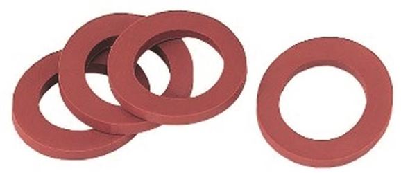 Gilmour 801364-1001 Medium-Duty Hose Washer, 5 in OD, 1/2 in Thick, Rubber 