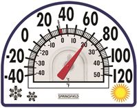 Taylor 5323 Window Cling Thermometer, 7 in Display,-40 to 120 deg F 