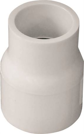 IPEX 435760 Reducing Pipe Coupling, 1 x 3/4 in, Socket, White, SCH 40 Schedule