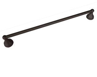 Boston Harbor Towel Bar, Oil-Rubbed Bronze, Surface Mounting, 24 in 
