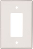 Eaton Wiring Devices 2751W-BOX Wallplate, 5-1/4 in L, 3-1/2 in W, 1 -Gang, Thermoset, White, High-Gloss, Pack of 10 