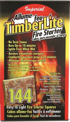 Imperial KK0313 Fire Starter Square Carton, Pack of 8