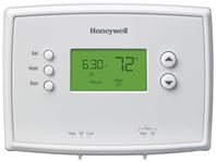 Honeywell RTH2510B1018/E1 Programmable Thermostat, +/-1 deg F Differential, Digital Display 