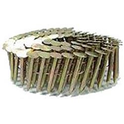 Orgill Bulk Nails 0611050 Roofing Nail, 1 in L, Galvanized Steel, Round Head, Smooth Shank 