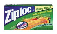 Ziploc 71147 Sandwich Bag, 90/PK 