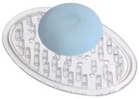 SOAP DISH CLEAR PLASTIC 12 Pack 