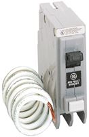 GE THQL1115AFP2 Circuit Breaker, AFCI, 15 A, 2-Pole, 120/240 V, Plug 