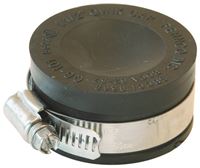FERNCO QC-101 Pipe Cap, 1-1/2 in Connection, Slip, PVC 