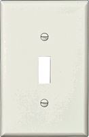 WALL PLATE 1GANG TGL MID WHITE, Pack of 25 