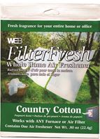 WEB FilterFresh WCOUNTRYCOTTON Air Freshener, Country Cotton, 0.8 oz, Pack of 18 