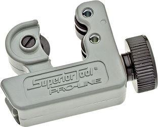 Superior Tool 35180 Mini Tubing Cutter, 1-1/8 in Max Pipe/Tube Dia, 1/8 in Mini Pipe/Tube Dia, Alloy Steel Blade 