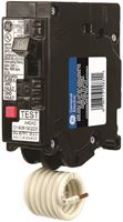 GE THQL1115DFP Circuit Breaker, AFCI, Dual Function, GFCI, 15 A, 1 -Pole, 120/240 VAC, Plug Mounting 