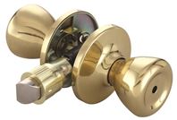 ProSource Mobile Home Privacy Lockset, Brass, Polished Brass 