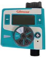 Gilmour 830134-1001 Electronic Single Watering Timer, 1-Zone, 24, 48, 72 hr Time Setting, 1 to 360 min Cycle 