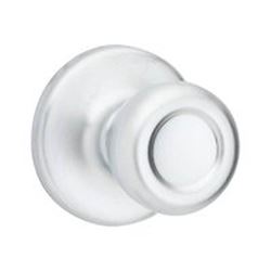 Kwikset 200T 26D RCL RCS BX Passage Knob, Metal, Satin Chrome, 2-3/8 to 2-3/4 in Backset, 1-3/8 to 1-3/4 in Thick Door 