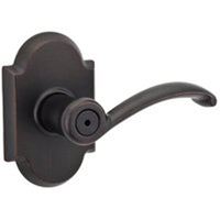 Kwikset 97300-902 Privacy Door Lock, Austin Design, Lever Handle, Venetian Bronze, Reversible Hand 