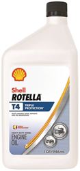 Shell Rotella 550049483 Motor Oil, 15W-40, 1 qt Bottle, Pack of 6 