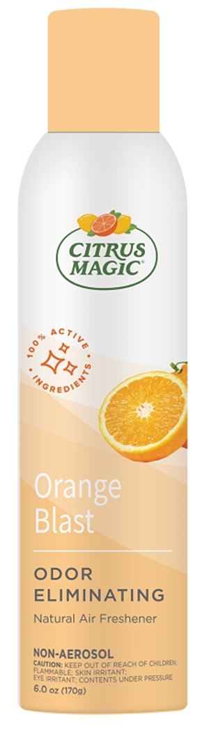 Citrus Magic 0862474 Air Freshener, 7 fl-oz, Fresh Orange, Pack of 6