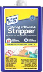 Klean Strip KWIK-STRIP QKSS251 Paint and Varnish Stripper, Liquid, Aromatic, 1 qt, Can 