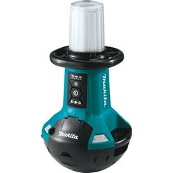 Makita LXT Series DML810 Cordless Area Light, 18 V, Lithium-Ion Battery, 1-Lamp, LED Lamp, Teal