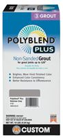 CUSTOM Polyblend PBPG16510 Non-Sanded Grout, Solid Powder, Characteristic, Delorean Gray, 10 lb Box