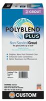 CUSTOM Polyblend PBPG38010 Non-Sanded Grout, Solid Powder, Characteristic, Haystack, 10 lb Box