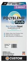 CUSTOM Polyblend PBPG38110 Non-Sanded Grout, Solid Powder, Characteristic, Bright White, 10 lb Box