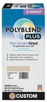 CUSTOM Polyblend PBPG38210 Non-Sanded Grout, Solid Powder, Characteristic, Bone, 10 lb Box