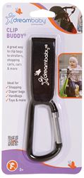 Dreambaby L271 Stroller Clip, Strollerbuddy Clip Buddy, For: Strollers, Shopping Carts, Wheelchairs, Walkers or More