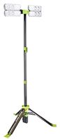 PowerSmith Voyager Series PVLR8000A Work Light, 0.52 A, 120 V, 52 W, Lithium-Ion, Rechargeable Battery, 2-Lamp