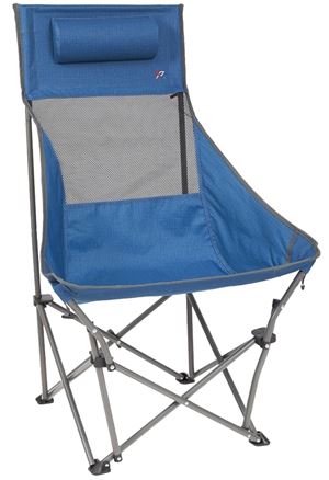 MACSPORTS XP Series XP-200 Compact Camping Chair, 25 in W, 26 in D, 40 in H, Steel Frame, Pack of 6