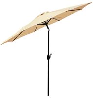Seasonal Trends 59597 Market Umbrella Market, 94.49 in H, 106.3 in W Canopy, 106.3 in L Canopy, Octagonal Canopy