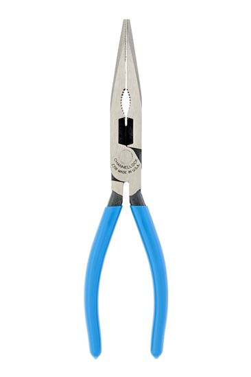 CHANNELLOCK E Series E318 Plier with Cutter, 7.81 in OAL, 0.091 in Hard Wire, 0.162 in Soft Wire Cutting Capacity