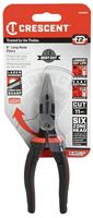 Crescent Z2 K9 Series Z6546CG Plier, 6.6 in OAL, 11 AWG Cutting Capacity, 1-1/2 in Jaw Opening, Black/Rawhide Handle