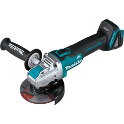 Makita LXT XAG25Z Angle Grinder, Tool Only, 18 V, 5 Ah, 5 in Dia Wheel, 8500 rpm Speed