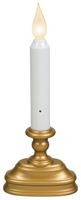 Xodus Innovations FPC1320B Candle, AA Alkaline Battery, LED Bulb, Antique Brass Holder, Pack of 6 
