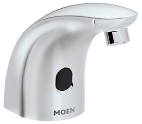 Moen M-Power Series 8558 Soap Dispenser, 1-Hole, Cast Brass, Chrome Plated, Deck Mounting 