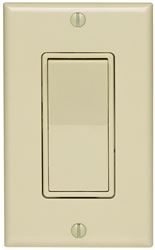 Leviton C25-05673-02I Switch Wallplate, Ivory 