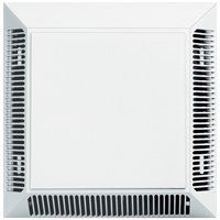 BUILDERS EDGE 140057575001 Intake/Exhaust Vent, 12 sq-in Net Free Ventilating Area, White 