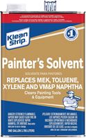 Klean Strip GKSP95000SC Painters Solvent, Liquid, Water White, 1 gal, Can  4 Pack